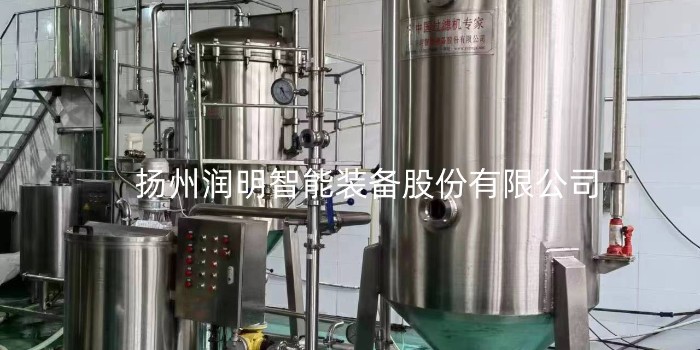 2臺燭式過濾機在塔牌酒廠現(xiàn)場成功試機了！