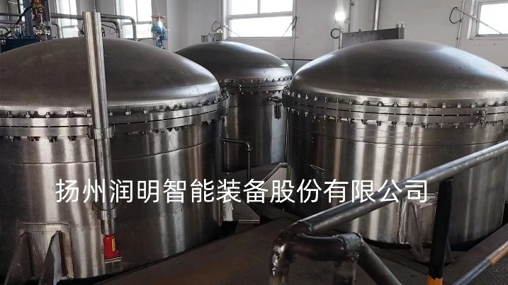 3臺(tái)超大型燭芯過(guò)濾機(jī)化工廠開(kāi)始運(yùn)行啦！