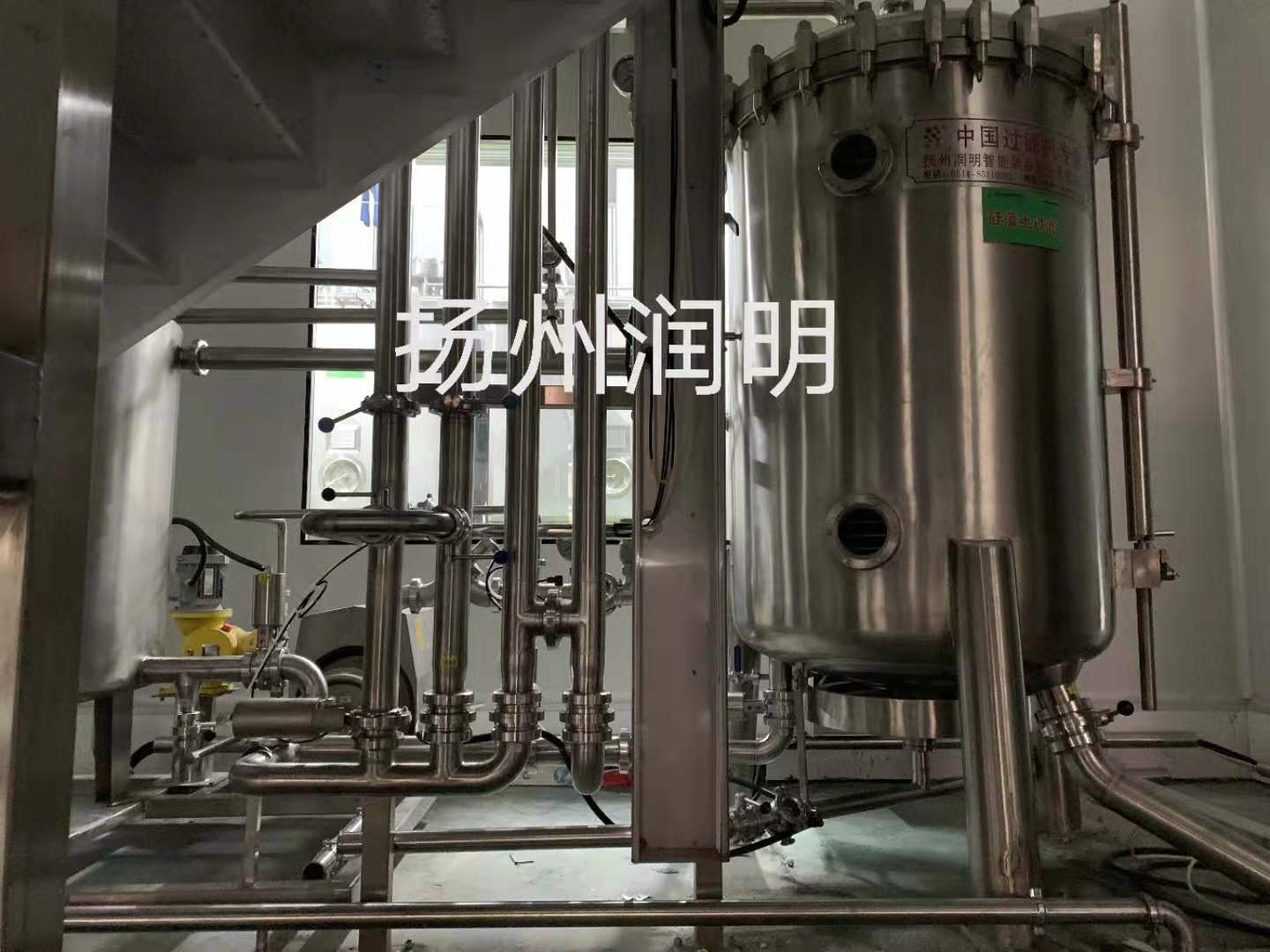 發(fā)往達(dá)利集團(tuán)的飲料過濾機(jī)