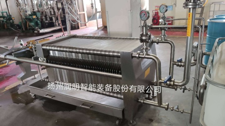 板框過濾機在廣州天賜高新材料股份有限公司使用現(xiàn)場