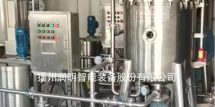 潤明多套圓盤過濾機在柳林酒廠運行了！
