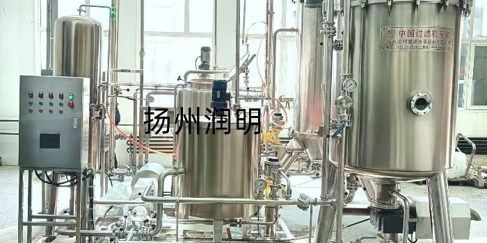 圓盤過(guò)濾機(jī)用于高鹽稀態(tài)醬油過(guò)濾